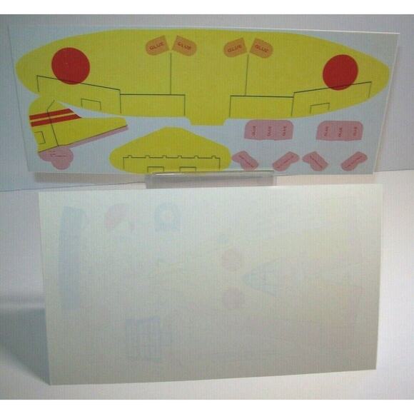 Airplane Toy Jack Armstrong Tru-Flite Model Of Japanese Aichi Val GM Cereal 1944 - Picture 5 of 9